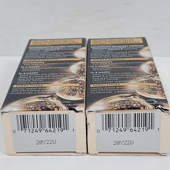 LOreal Paris Age Perfect Cell Renewal Anti-Aging Eye Cream 15ml Set of 2 NIB - Picture 5 of 5